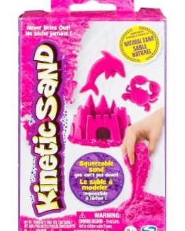 KINETIC SAND 8OZ BOX NEON PINK Fashion