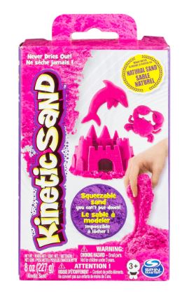 KINETIC SAND 8OZ BOX NEON PINK Fashion