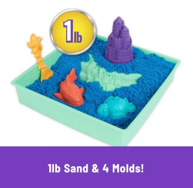 KINETIC SAND SANDBOX SET - BLUE Online Sale