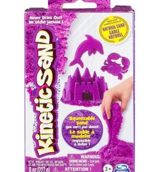 KINETIC SAND 8OZ BOX NEON PURPLE Online