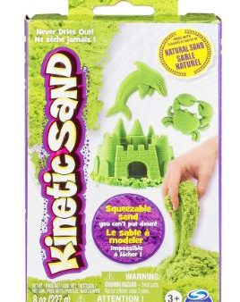 KINETIC SAND 8OZ BOX NEON GREEN Sale