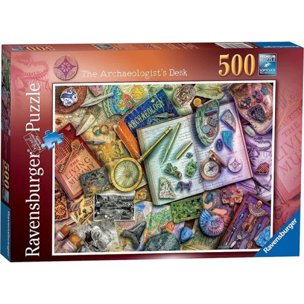 RAVENSBURGER - THE ARCHAEOLOGIST S DESK on Sale