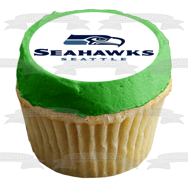 Seattle Seahawks Logo 2002-2011 NFL Edible Cake Topper Image ABPID06609 Online Sale