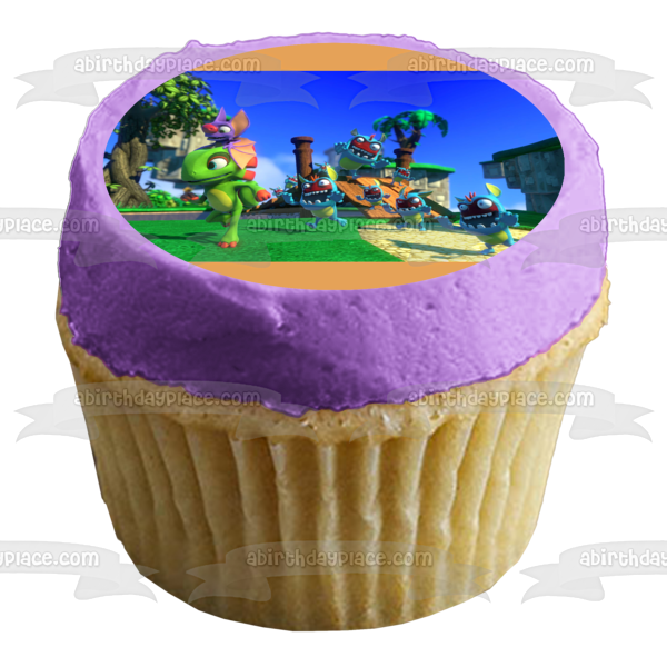 Yooka-Laylee Corplet Keith and Minions Edible Cake Topper Image ABPID03240 Fashion