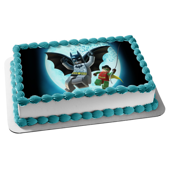 LEGO Batman 3 Beyond Gotham Edible Cake Topper Image ABPID03246 Fashion