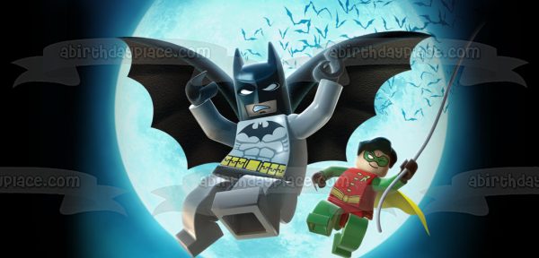 LEGO Batman 3 Beyond Gotham Edible Cake Topper Image ABPID03246 Fashion