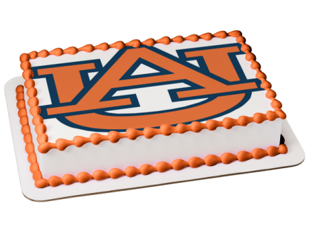 Auburn Tigers Men s Basketball Logo NCAA Edible Cake Topper Image ABPID00321 For Discount