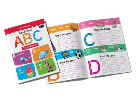 My First Writing Fun Capital Letters Abc Tracing Workbook Fashion