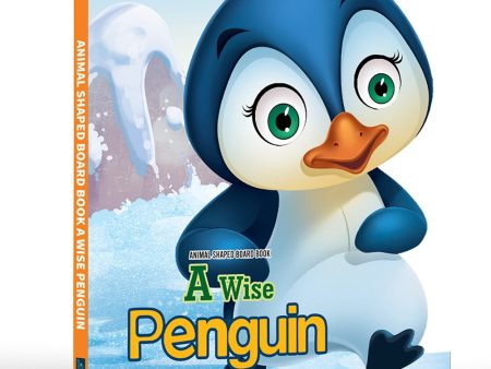 Wise Penguin Animal Shaped Story Board Book - Engaging and Educational Stories for Kids Sale