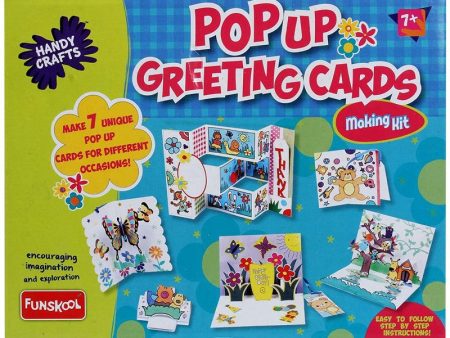 Original Funskool Pop up Greeting Card DIY Kit Supply