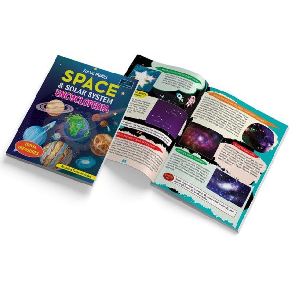 Young Minds Encyclopedia - Set of 2 Books - Animals and Space Encyclopedia For Kids Supply