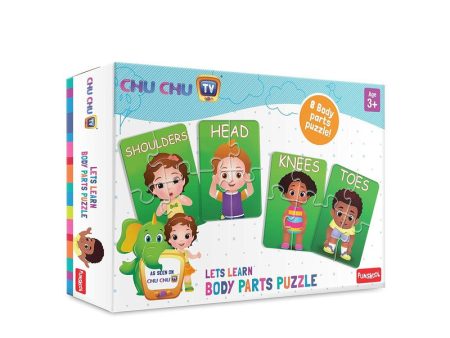 Original Funskool Chu Chu Body parts Puzzle Preschool Learning Puzzle For Cheap