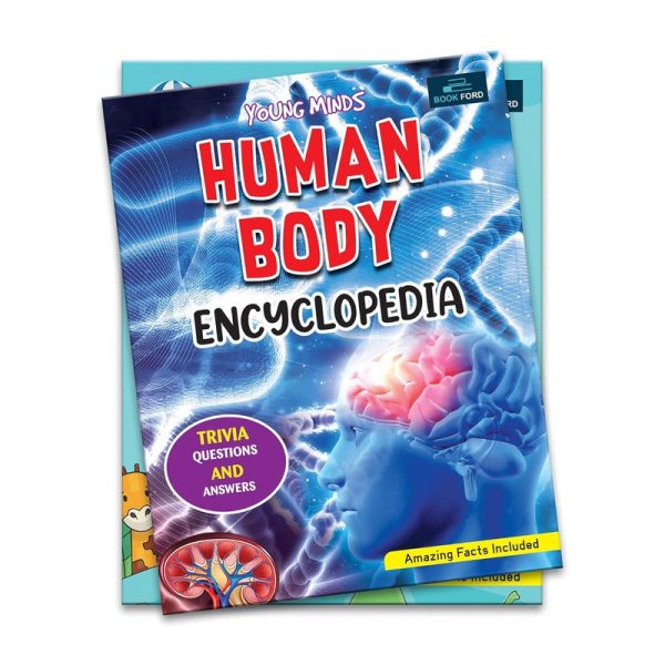 Young Minds - Human Body Encyclopedia Book For Kids Hot on Sale