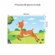 Animal Friends Puzzle For Kids | 3+Years | 18 Pieces and 1 Additional Booklet Supply