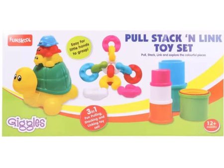 Original Funskool Pull Stack N Link Toy Set on Sale