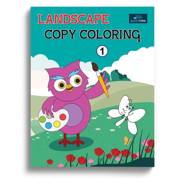 Landscape Copy Coloring Book Part 1 Fashion