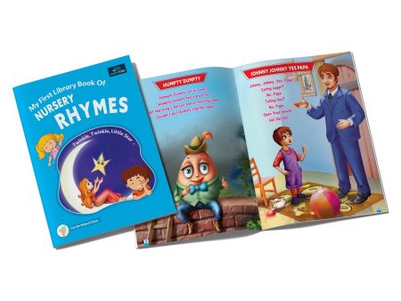 My First Library Book Of - Nursery Rhymes English Rhymes Books For Kids Sale