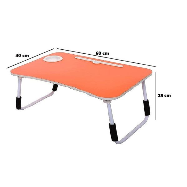 Folding Portable Laptop Lap Desk and Study Table with Storage Drawer on Sale