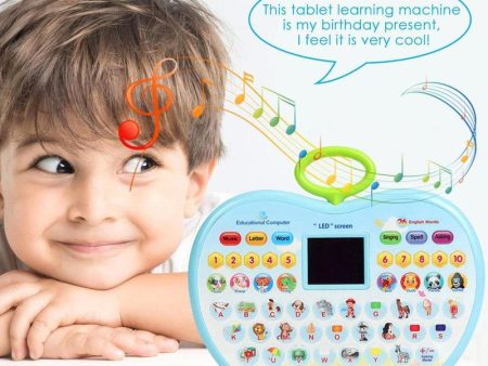 Apple Shape Educational Tablet | Early Educational Learning Machine Fashion