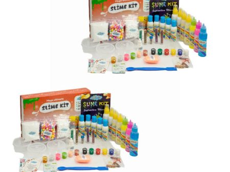 102 DIY Pieces Ultimate Slime Making Kit (Mega Ultimate - Make 80+ Slime) Online Sale