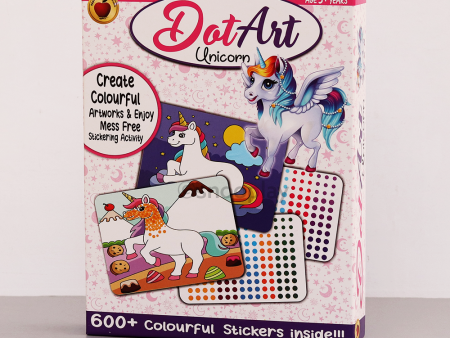 Unicorn Dot Art Sticker Activity Kit Discount