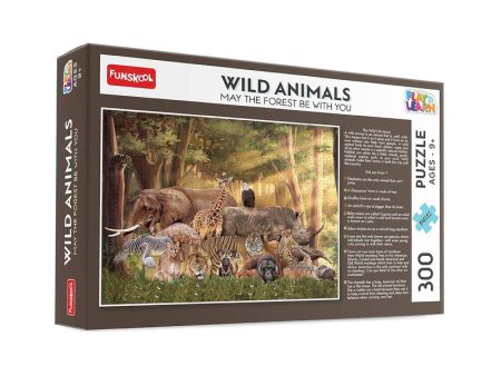 Original Funskool Wild Animal 300 Pcs Puzzle Discount