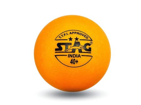 1 Star Traning Orange Table Tennis Balls (Pack of 6) Discount