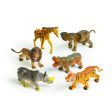 Excellerations Medium Plastic Jungle Animals Set of 6 (Lesson Plans & Worksheets Included) Fashion