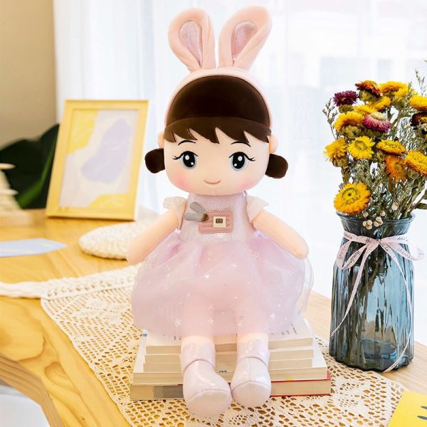 Super Soft 60 cm Bunny Doll Soft Toy - Polyfill Washable Cuddly Soft Plush Toy - Helps to Learn Role Play - Assorted Colour on Sale