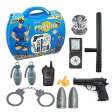 Army Police Playset Toy Set with Handcuff, Mini Bullet Gun Toy for Kids Role Play Weapon Set (Assorted Colours) Sale