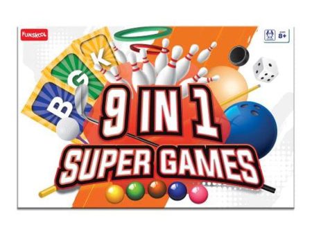 Original Funskool 9 in 1 super Games Cheap