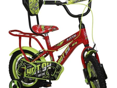 14 Inches Kids Cycle for 3 to 5 Years of Boys and Girls (JK S Model) Red - COD Not Available For Sale