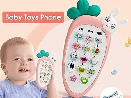 Battery Operated Rabbit Mobile Phone Toy with Sound and Lights Features For Cheap