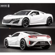 1:32 Diecast Metal Car Resembling Honda NSX Acura With Light & Sound (Pack of 1) - Assorted Colours Online