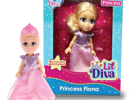 Li l Diva Princess-Fiona (6  Doll) Fashion