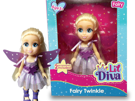 Li l Diva Fairy-Twinkle (6  Doll) Supply