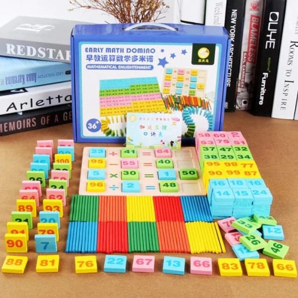 Early Math Domino Learning Game for Kids Supply