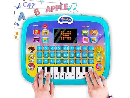 Fun Tablet Educational Learning Toy with Piano and Music For Kids and Toddlers - (Assorted Color) Discount