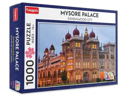 Original Funskool Play & Learn Mysore Palace 1000 Pcs Puzzle For Sale