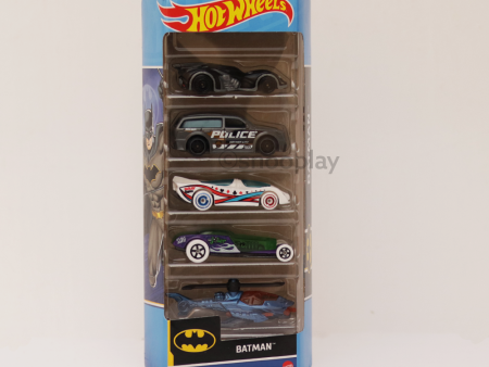 Diecast Hotwheels Batman - Pack of 5 Cars Supply