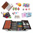 145-Piece Art Supplies Set with Astronaut Design - Drawing and Painting Kit Stored in a Portable Aluminum Case Online Sale