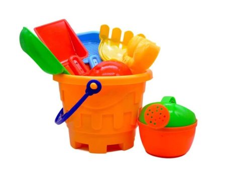 Beach Play Set for Kids with Bucket, Shovels and Molds Online