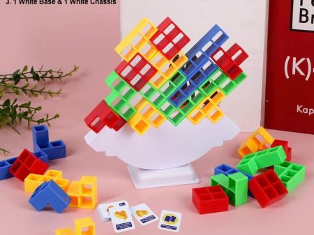 Balancing Tower Stacking Toys Building Blocks Classic Board Games For Kids | Brain Teaser Puzzles For Cheap