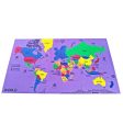 Interlocking 2 in 1 World Europe Countries Capital Puzzles with Flags Learning Educational Game Online Sale