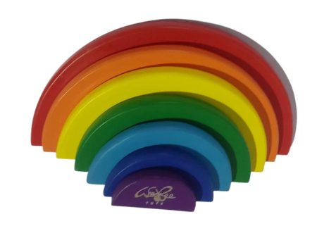 Rainbow Semicircle Plates (7 pcs) Discount