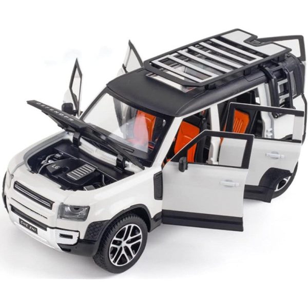 1:24 Defender Die Cast Metal Light & Sound Discount