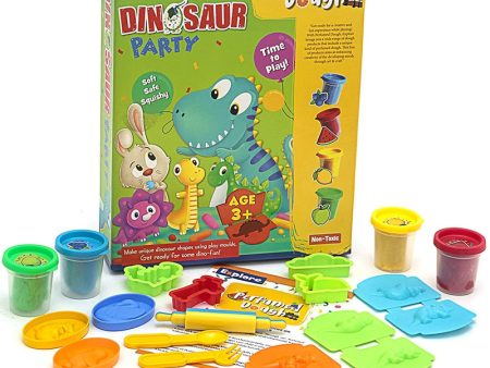 Perfumed Dough Dinosaur Party Kit Explore - (Pack of 3,5,12) Return Gifts Fashion