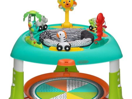 2-in-1 Sit, Spin & Stand Entertainer & Activity Table (Multicolour) - COD Not Available Online Hot Sale